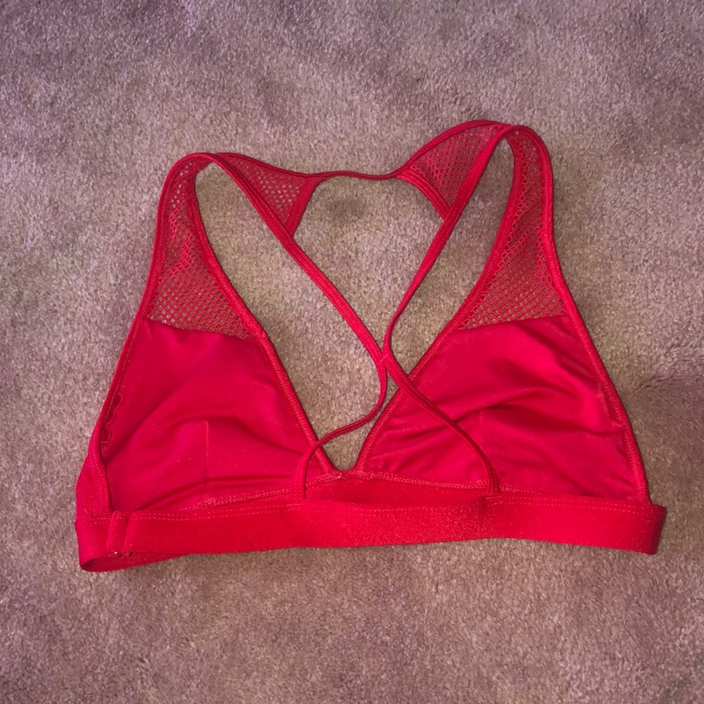 Red Bikini Top - Picture 2 of 3
